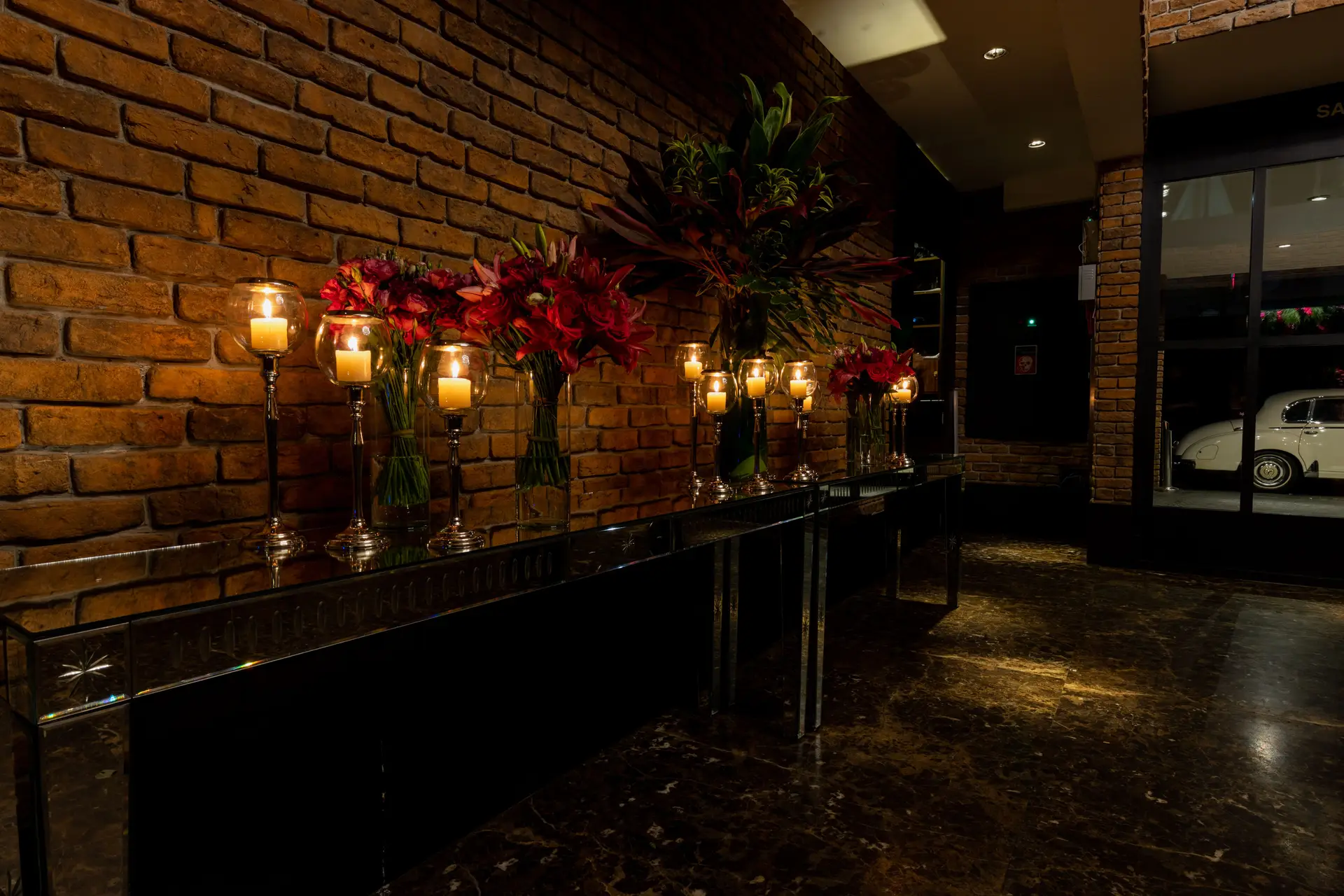Sophisticated event venue interior