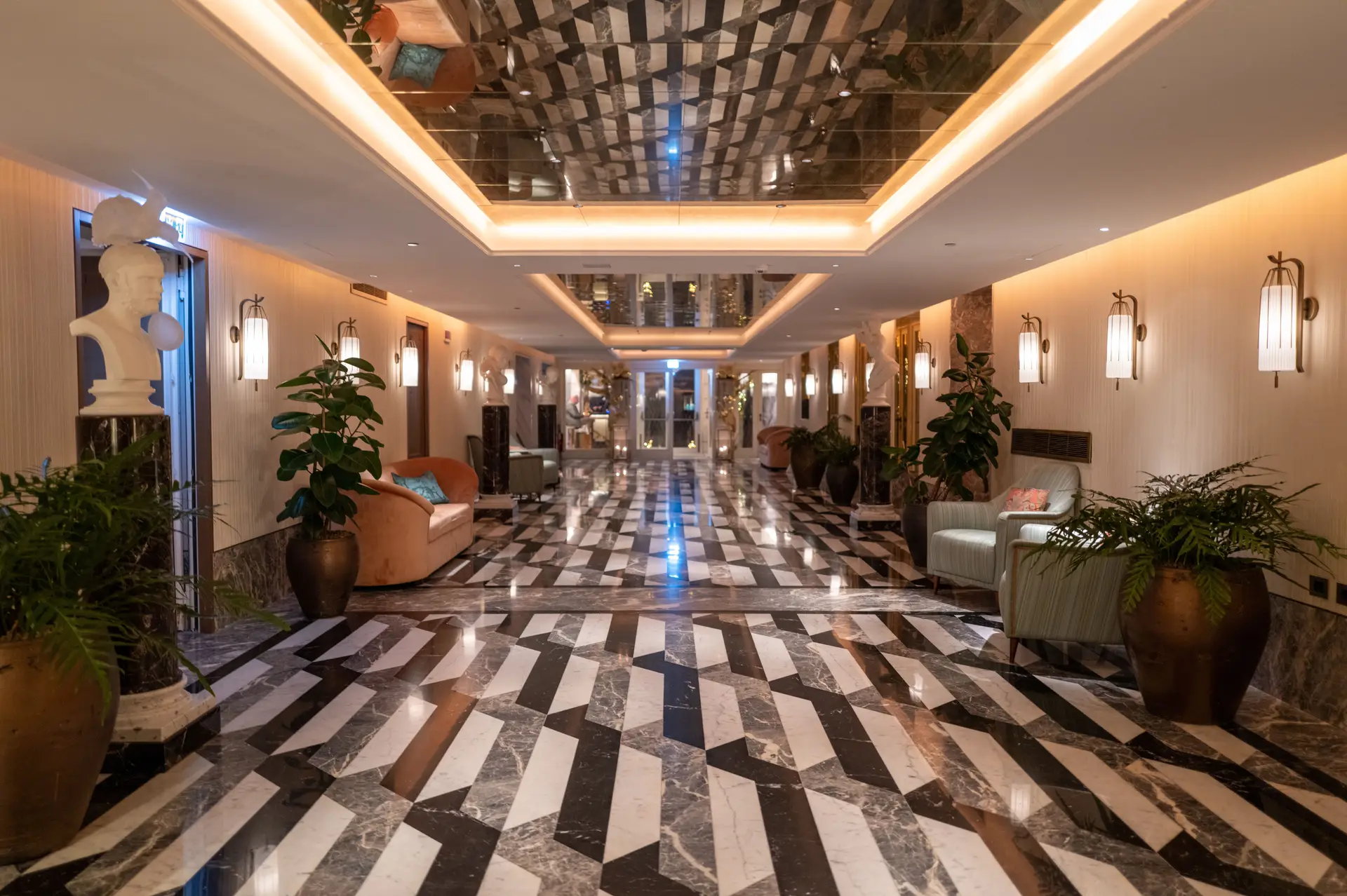 Luxury suite interior
